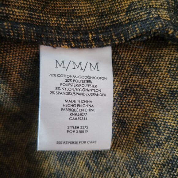 Cabi Kensington Proper Standout Medallion Blazer, Women’s M, Fitted, Gold/Navy - Picture 11 of 13